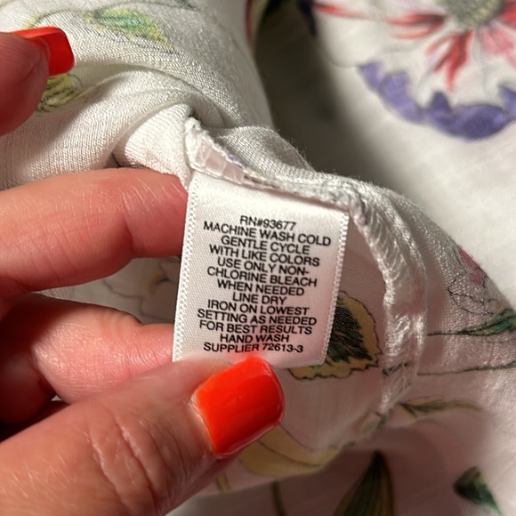 Liz Claiborne Ladies Casual Spring/Summer Shirt, EUC (Wore Once), Size XL - Picture 7 of 9